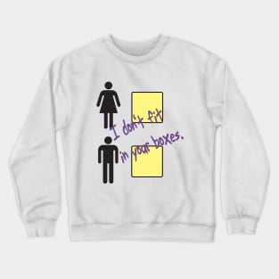 Gender Non-Binary Crewneck Sweatshirt